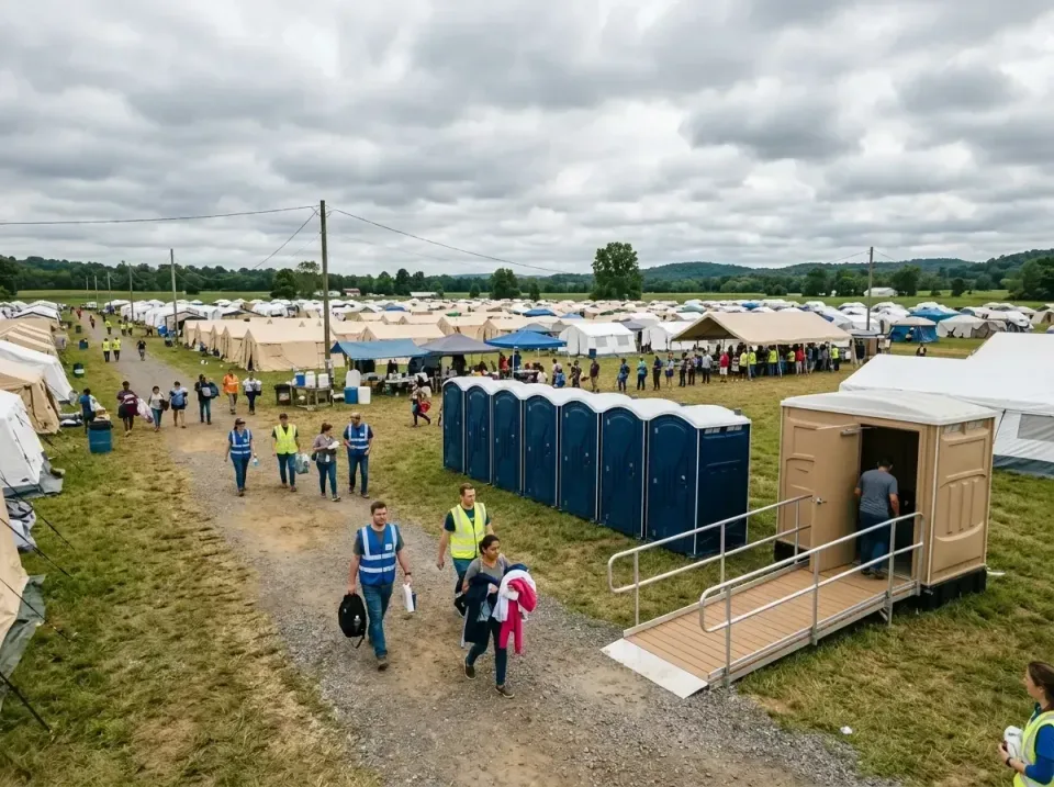disaster-relief-camp-restrooms-010 — frequently asked questions, Dumpster & Portable Bathrooms Rental in McCordsville, IN